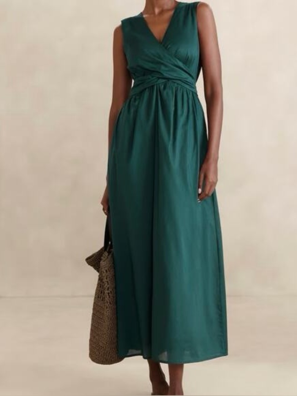 Banana Republic Knit Wrap Dress - Petite